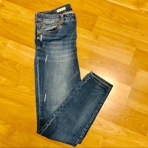 Kut from the Kloth Slightly distressed skinny jean